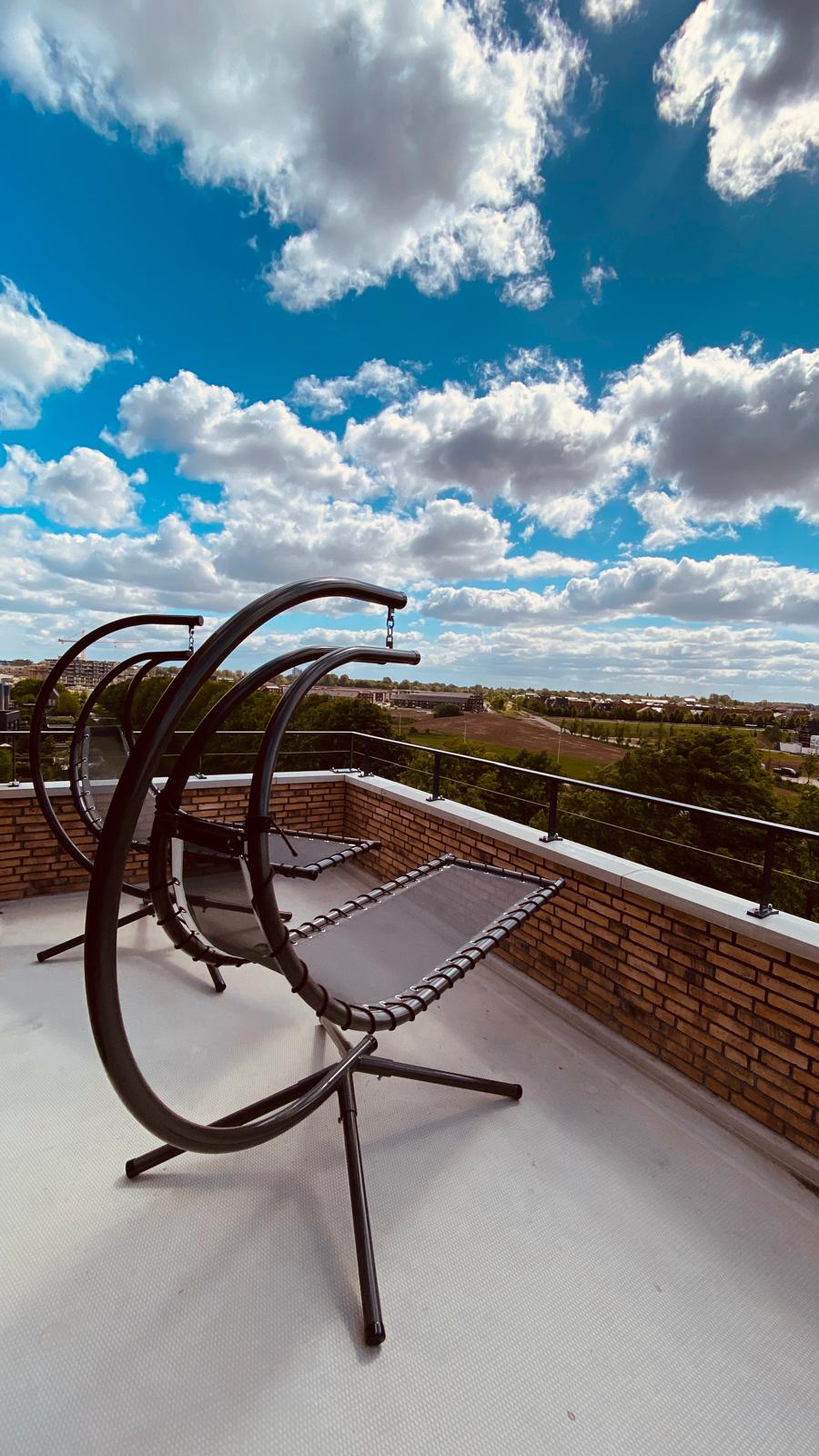 Airchair op dakterras